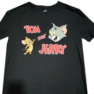 Tom and Jerry Black T-Shirt